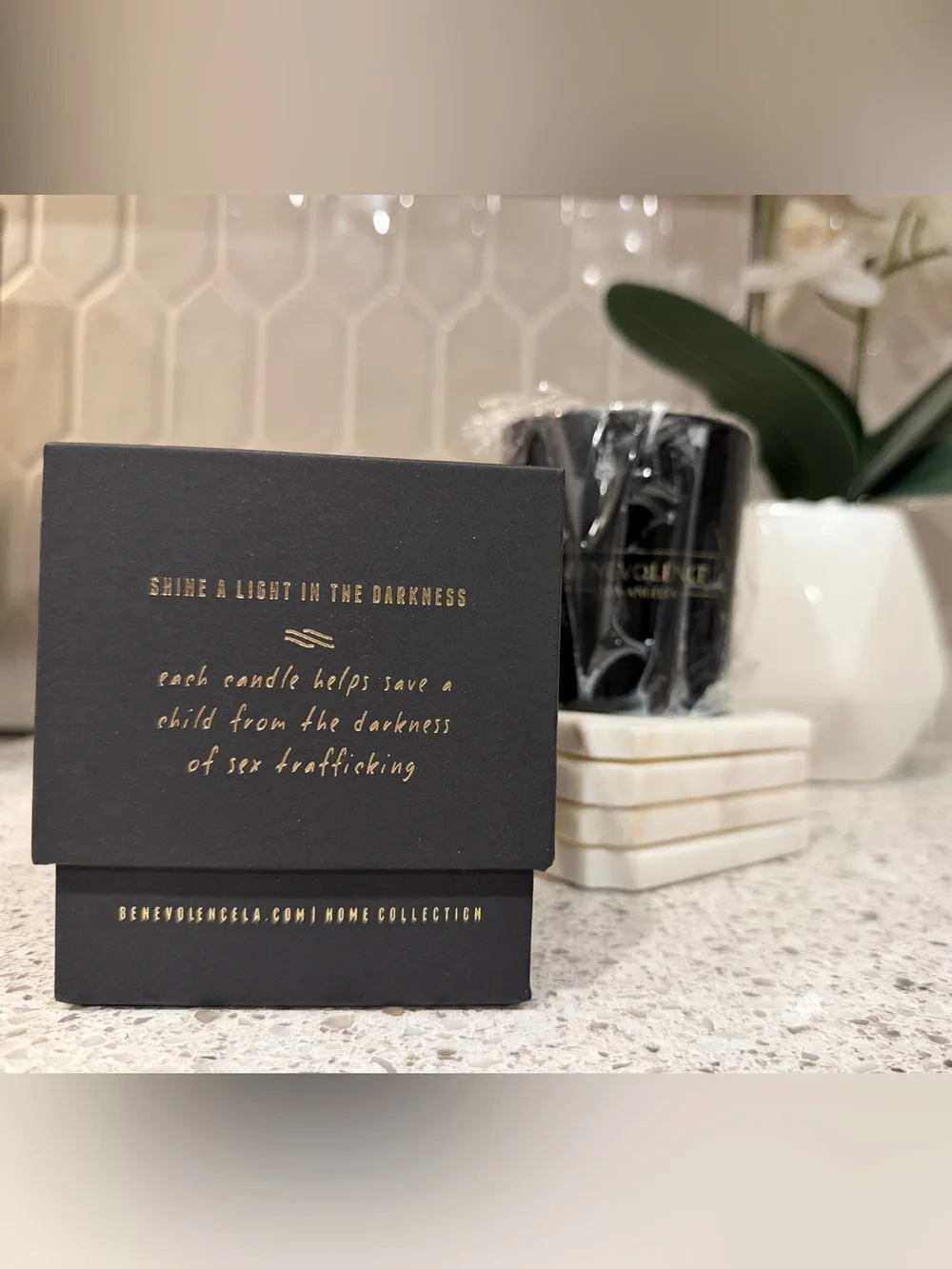 Benevolence LA Luxury Soy Candle | New in Box | Gift Ready
